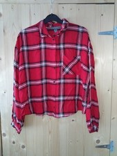 Size 12 Ladies Tartan Style Shirt