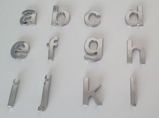 3D Quality Metal Chrome Self