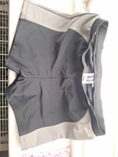 Boys Slazenger Swimming Trunks Black + Grey 13yr New