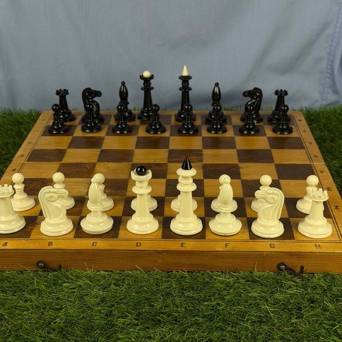 Vintage soviet ussr - chess, set