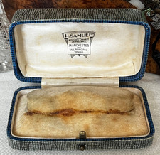 Vintage Blue Faux Leather Push