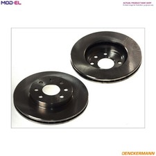 2x BRAKE DISC B130476 FOR AUDI