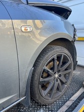 2008-2017 MK4 SEAT IBIZA FR FRONT WING RH DRIVER SIDE MONSOON GREY (X7R)