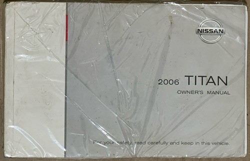 2006 nissan titan owners - 2006,