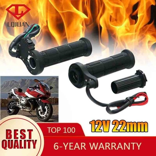 Motorcycle heated hand grips - heated,