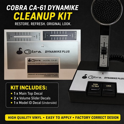 Cobra ca61 dynamike radio - cobra,