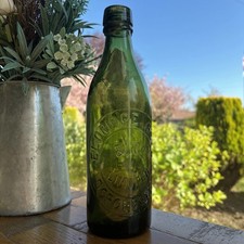 Vintage glass bottle eldridge - vintage,