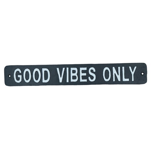 Good vibes only cast iron - cast,