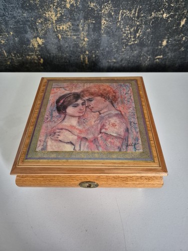 Vintage reuge swiss music box - swiss,