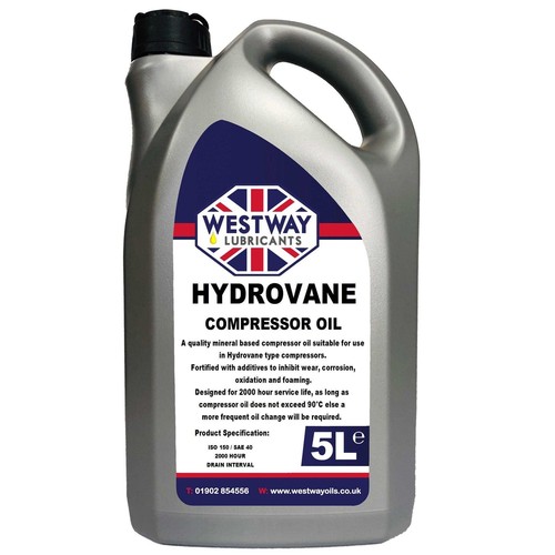 Hydrovane compressor oil iso - hydrovane,