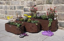 Long Octagonal Wooden COTTAGE