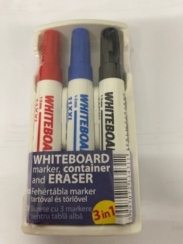 White board marker pens and - white,