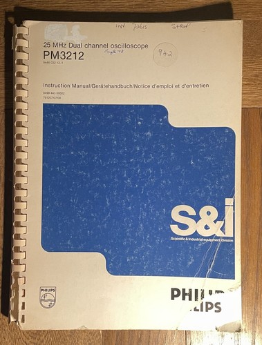 Philips pm3212 dual channel - philips,