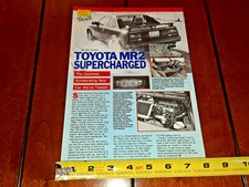 1988 TOYOTA MR2 SUPERCHARGED