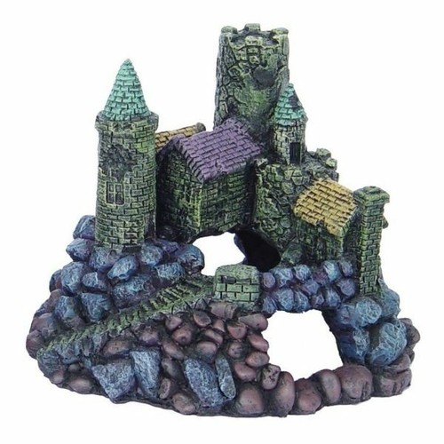 Aquarium ornament fairy castle - aquarium,
