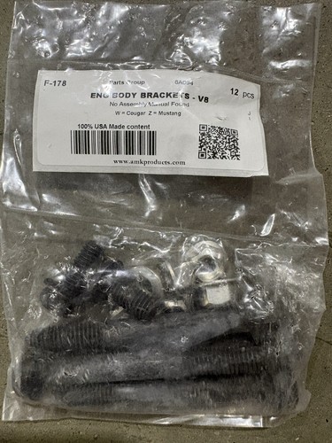 Mustang engine body mount - body,