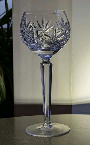 Crystal hock wine - , glasses