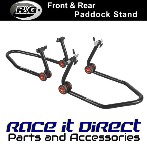 Racing motorcycle front - r&g,