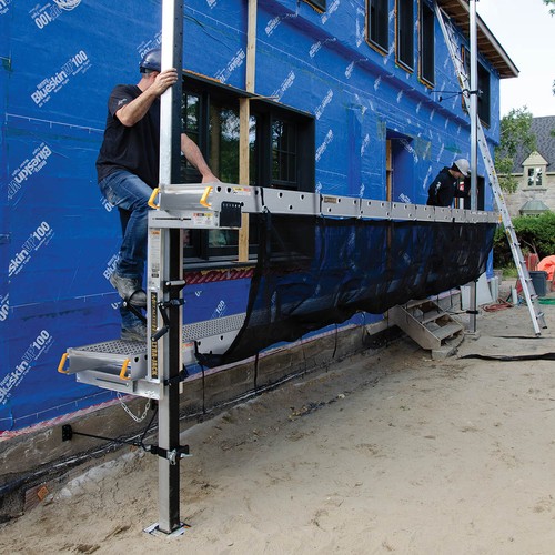 Titan aluminum pump jack - aluminum,