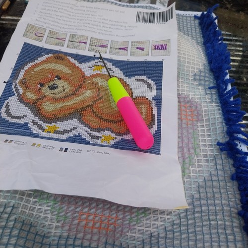 Bear rug kit diy latch - rug, hook