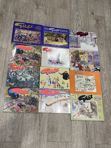 Vintage giles annuals - vintage, 12