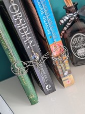 Charm bookmark, book charm