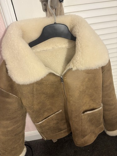 Concker shearling jacket - shearling,