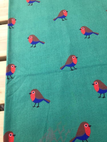 Christmas robin scarf - robin,