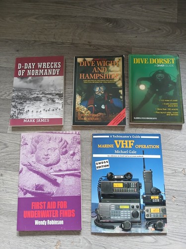 Selection diving books - of,