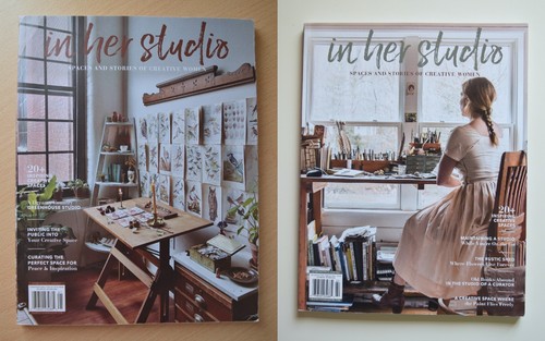 Magazine her studio - "in,