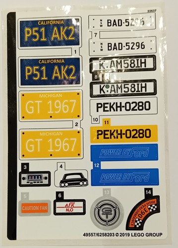 Original lego stickers for - lego,