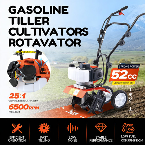 52cc petrol cultivator - 52cc,