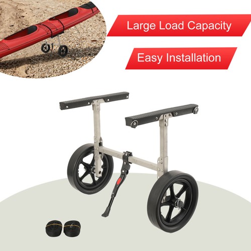 Canoe cart with - air, tires