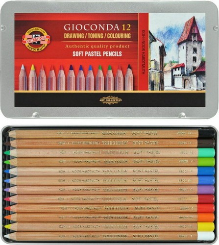 Soft pastel pencil - soft, set