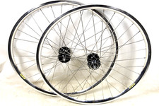 Polish Silver Espresso 700c Fixie Flip Flop Wheels Sealed Hubs 622 - 17 Wide Rim