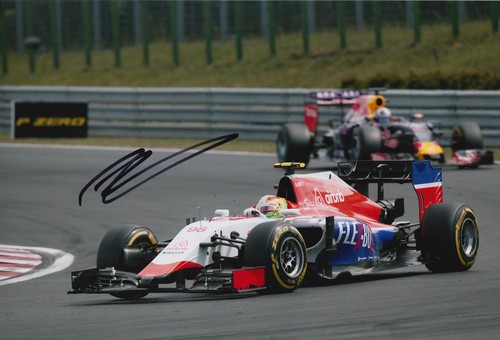 Roberto merhi hand signed - roberto,