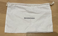 Balenciaga Small Dust Bag In Off White Approx 24.5 x 17 cm