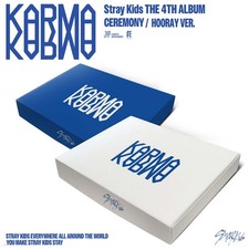 STRAY KIDS THE 4TH ALBUM 'KARMA' [CEREMONY + HOORAY Ver.] / UK Seller