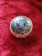 Cloissine Enamelled Pill Box -