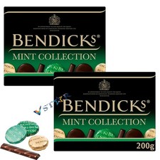 Bendicks Mint Collection Chocolate Box 200g x 2 Assorted Dark Mint Chocolates