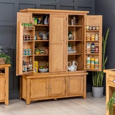 Cheshire Oak  Triple Kitchen