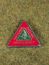 Vintage National Cycling Proficiency Enamel Pin Badge