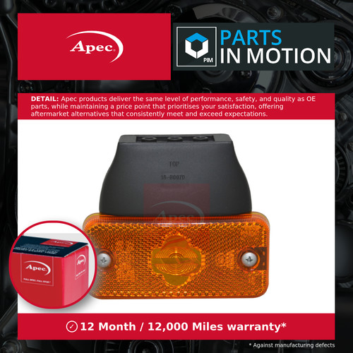 Indicator light fits fiat - indicator,