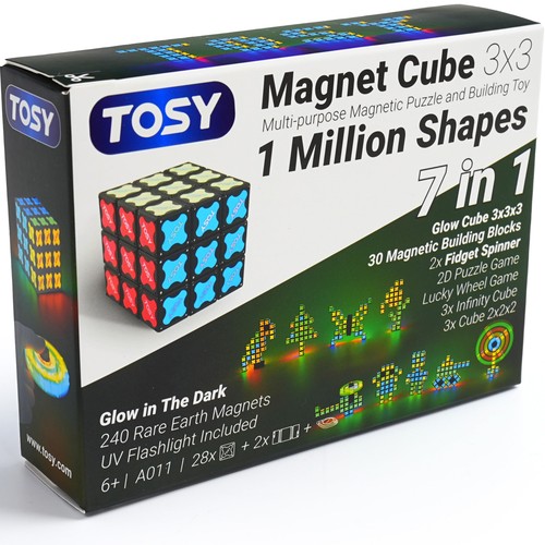 Magnet cube 3x3 blocks - cube, 3x3-30