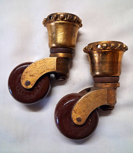 Set large antique brass - large,
