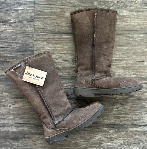 Bearpaw emma tall womens brown - tall,