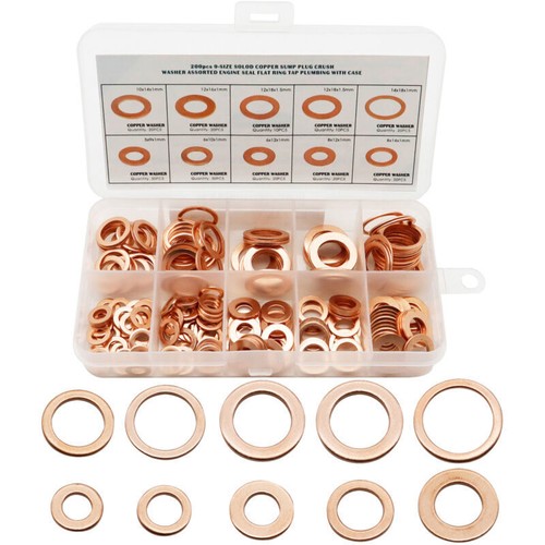 200pcs size solid copper - 200pcs,