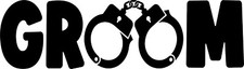 Groom To Be Handcuffs Stag