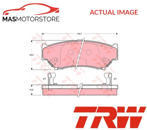 Brake pads set - brake, pad