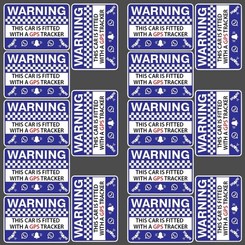 Gps tracker fitted car warning - gps,